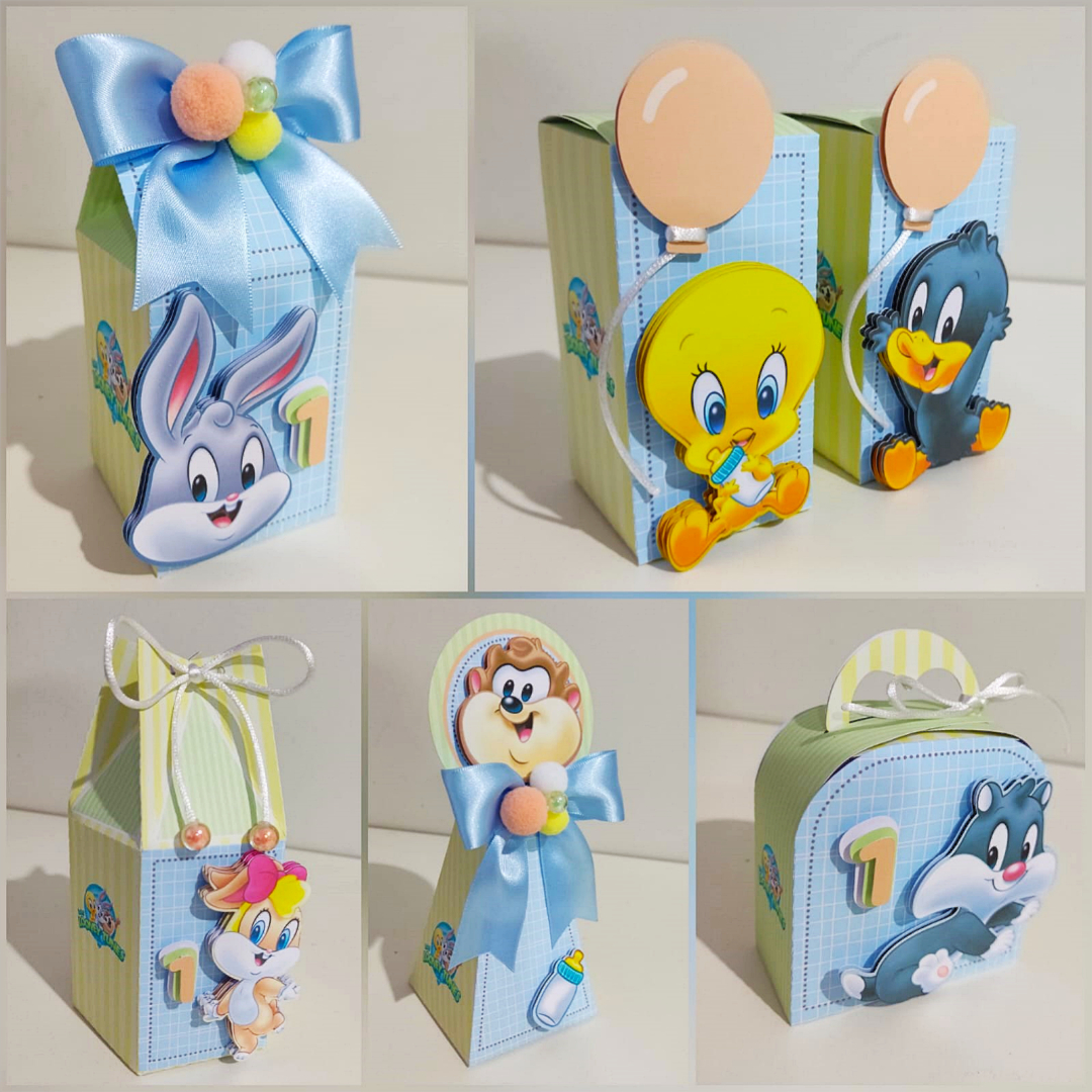 1 - Baby Looney Tunes 01 Baby Looney Tunes - Arquivo de Corte / Festa - Imagem 1