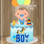 Topo de Bolo - Baby