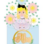 Topo de Bolo - Alice