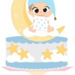 Topo de Bolo - Baby