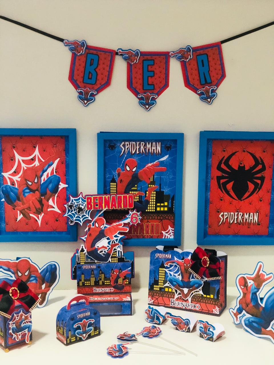 14 - Homem Aranha Homem Aranha - Arquivo de Corte / Festa - Imagem 1