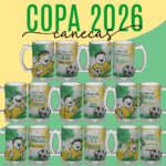 Canecas de Chopp - Copa do Mundo