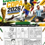 Livro de Colorir - Copa do Mundo