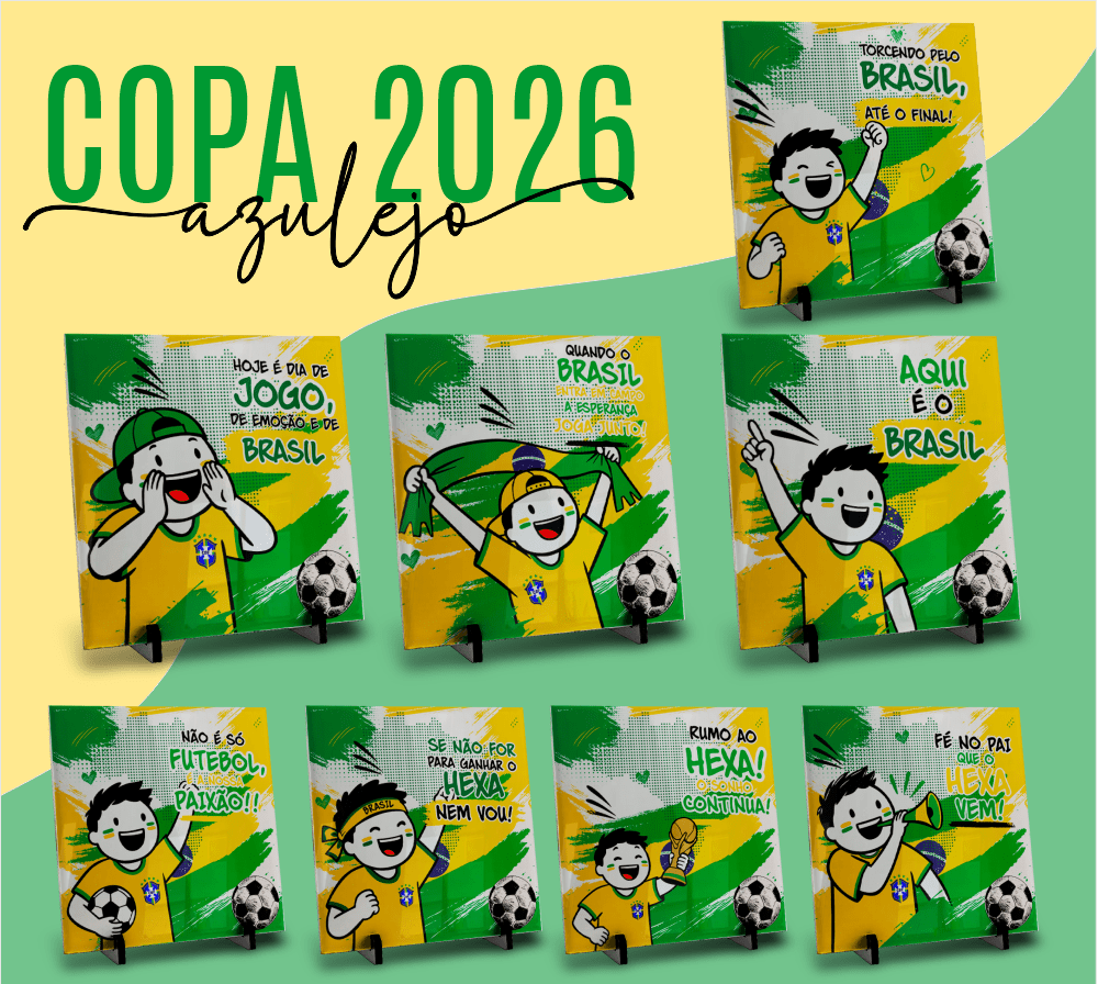 20 - COPA 2026 AZULEJO Azulejo - Copa do Mundo - Imagem 1