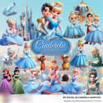 Cinderela - Kit Digital