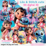 Lilo e Stitch - Kit Digital