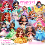 Princesas Disney - Kit Digital