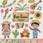 Festa Junina - Kit Digital
