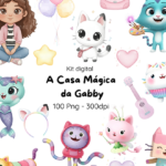 A Casa Mágica da Gabby - Kit Digital