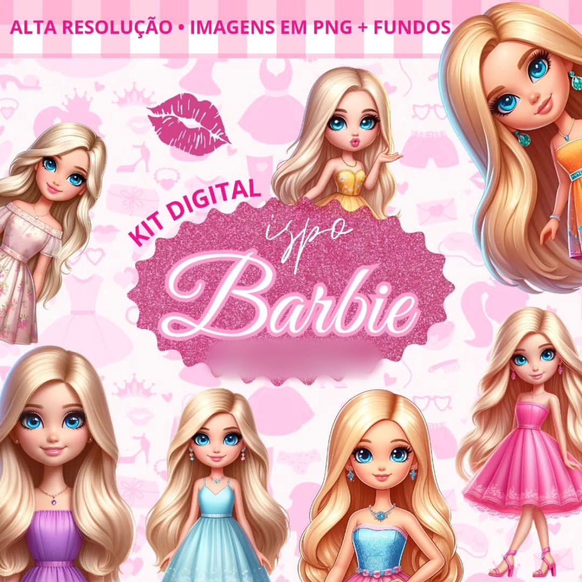 BARBIE INSPIRAÇÃO Barbie - Kit Digital - Imagem 1