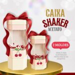 Caixa Shaker Acetato - Arquivo de Corte