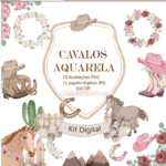 Cavalos - Kit Digital