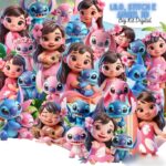 Lilo, Stitch e Angel - Kit Digital