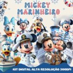 Mickey Marinheiro - Kit Digital