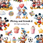 Mickey e Amigos - Kit Digital