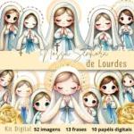 Nossa Senhora de Lourdes - Kit Digital