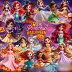 Princesas Disney Halloween - Kit Digital