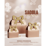Sacola Laço - Arquivo de Corte