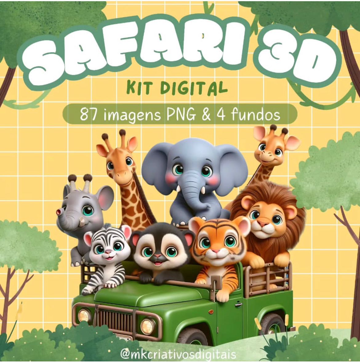 SAFARI 3D Safari - Kit Digital - Imagem 1
