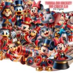 Turma do Mickey Circo - Kit Digital