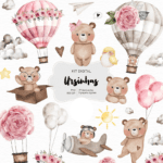 Ursinhas - Kit Digital