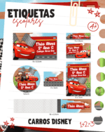 Etiquetas Escolares Combo - Volta às Aulas - Imagem 2