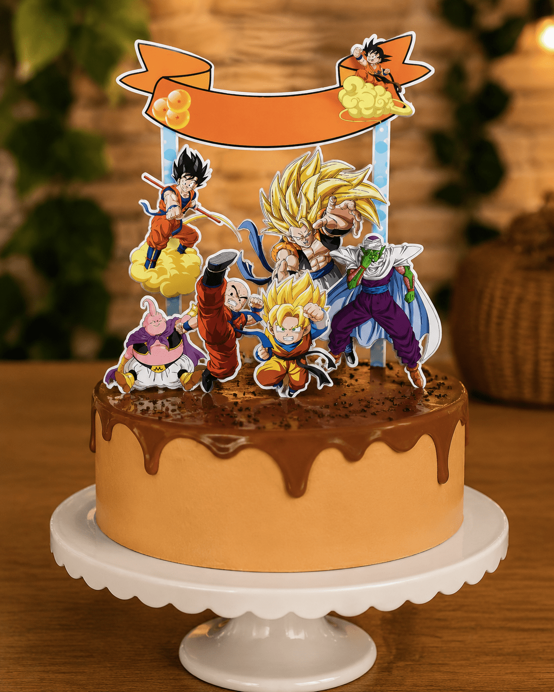 1 Topo de Bolo - Dragon Ball - Imagem 1