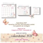 Calendário 2027 Coleção Flores
