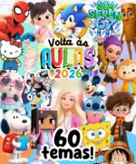 Etiquetas Escolares Combo - Volta às Aulas