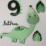 Topo de Bolo - Dinossauro