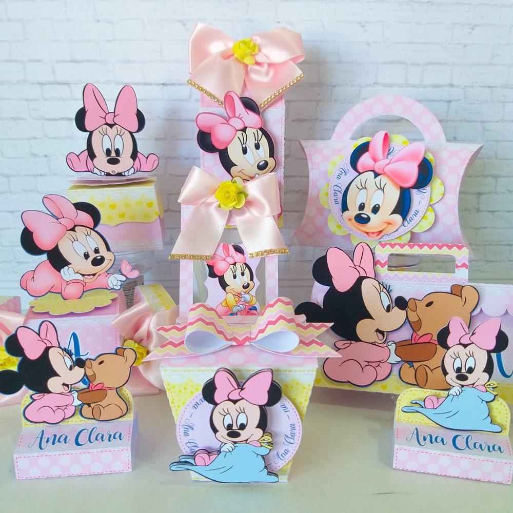 &R Minnie Baby - Arquivo de Corte / Festa - Imagem 1