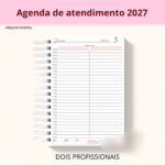 Agenda 2 Profissionais 2027 - Encadernação