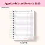 Agenda Cliente 2027 - Encadernação