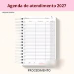Agenda Procedimento 2027 - Encadernação