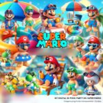 Super Mario Pool Party - Kit Digital