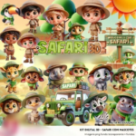 Safari Baby - Kit Digital