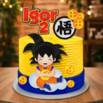 Topo de Bolo - Dragon Ball