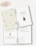 Caderno Santa Rita de Cássia - Encadernação - Imagem 3