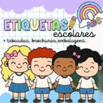 Etiquetas Escolares Combo - Volta às Aulas