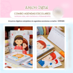 Combo Agendas Escolares 2026