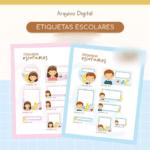 Etiquetas Escolares - Volta às Aulas
