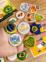 Arte Botons Copa do Mundo - Mimos