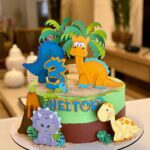 Topo de Bolo - Dinossauro