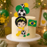 Topo de Bolo - Futebol