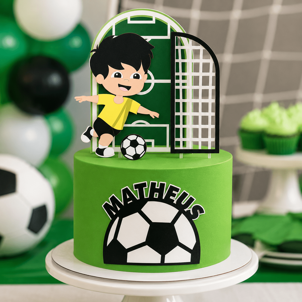 35 Topo de Bolo - Futebol - Imagem 1