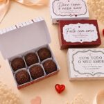 Caixa para Brigadeiro - Dia dos Namorados