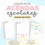 Agendas Escolares Miolos Neutros