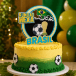 Topo de Bolo - Futebol