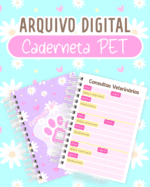 Caderneta Pet - Encadernação