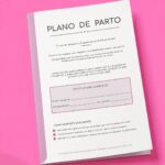 Plano de Parto - Encadernação